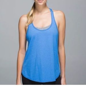 Lululemon Athletica Womens Blue Tank